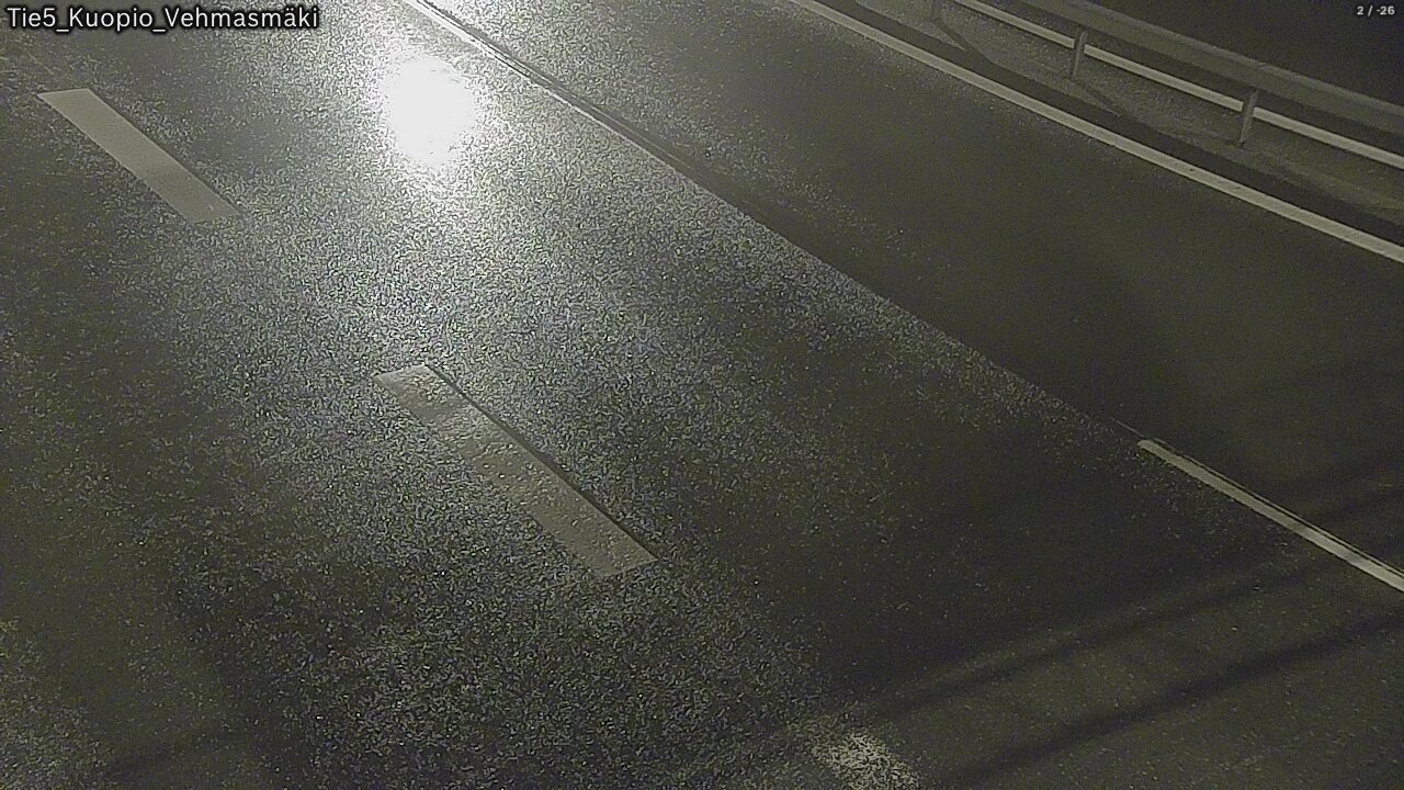 Weather Camera Image Road 5 Kuopio, Vehmasmäki, Kuopio, Pohjois-Savo