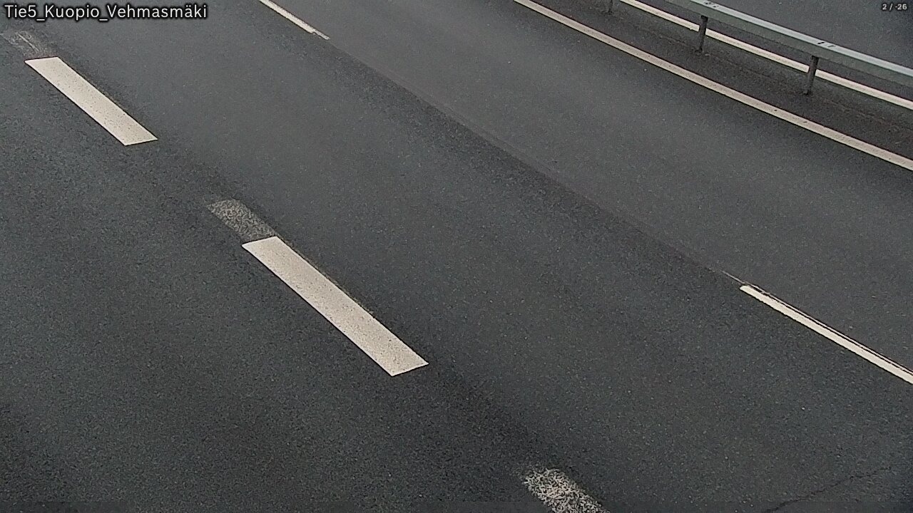 Weather Camera Image Väg 5 Kuopio, Vehmasmäki, Kuopio, Pohjois-Savo