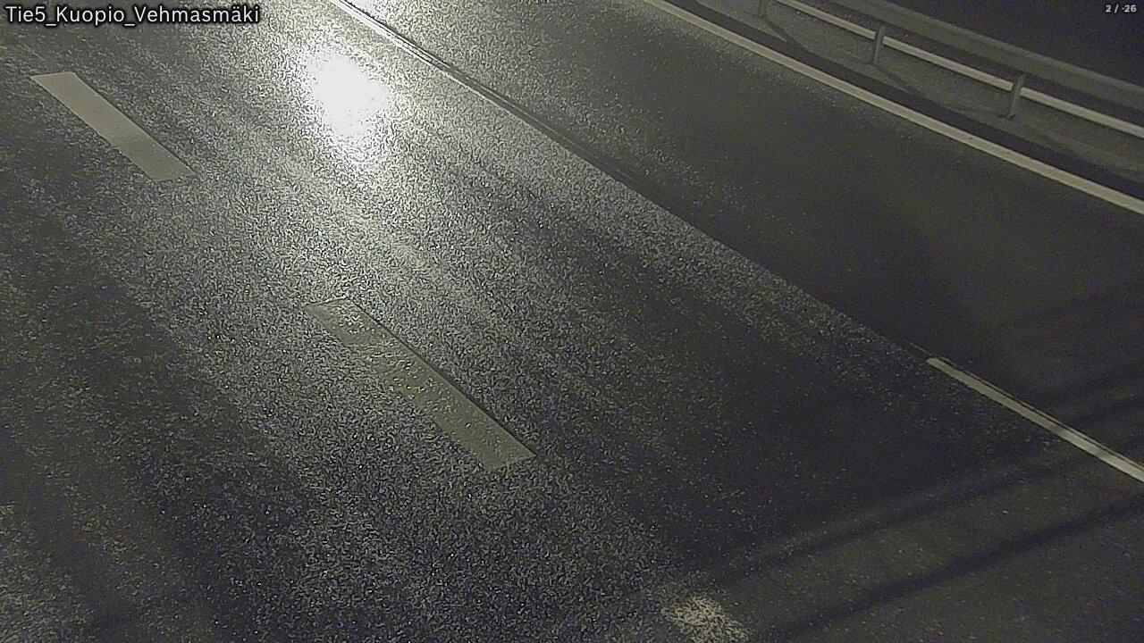 Weather Camera Image Road 5 Kuopio, Vehmasmäki, Kuopio, Pohjois-Savo
