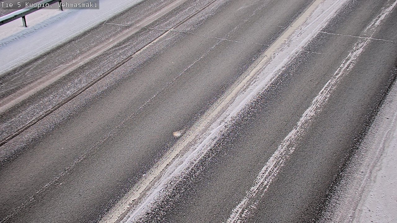 Weather Camera Image Väg 5 Kuopio, Vehmasmäki, Kuopio, Pohjois-Savo