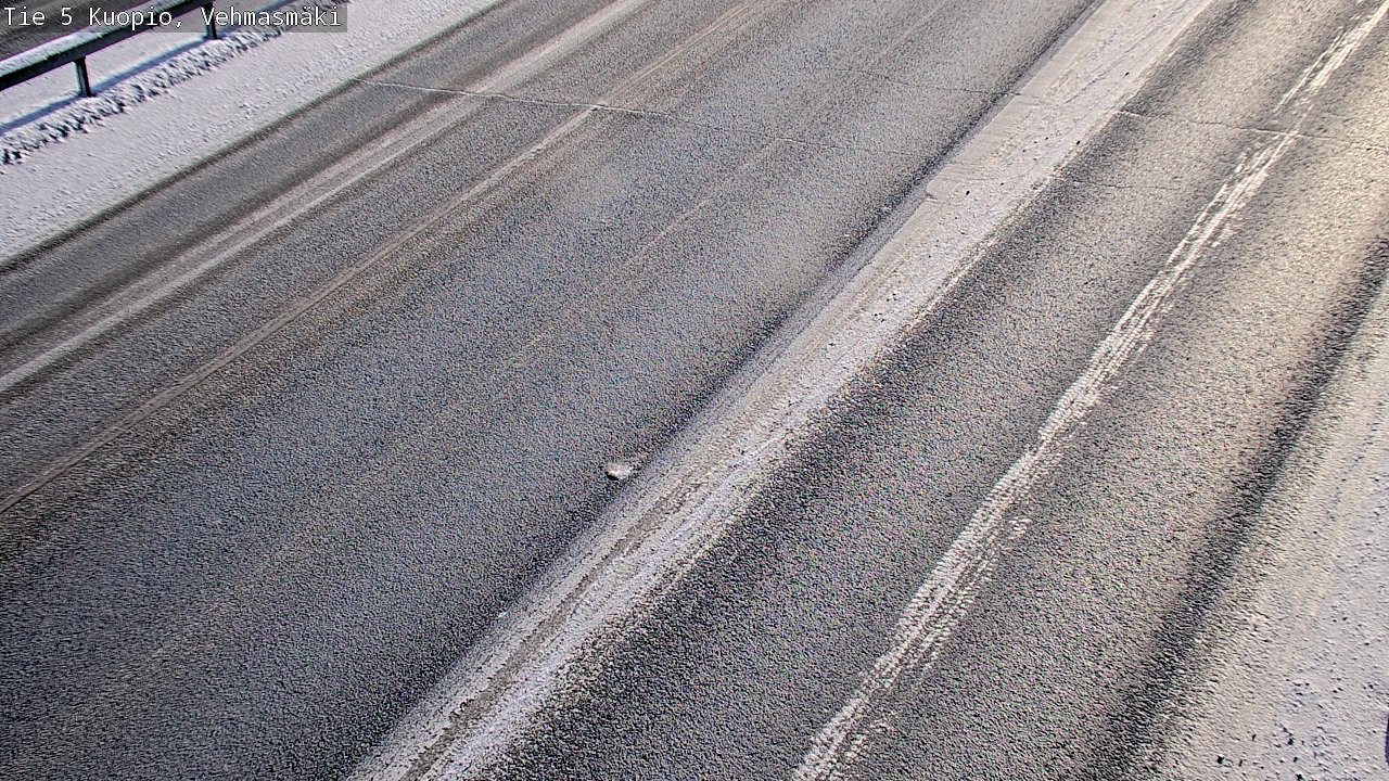 Weather Camera Image Väg 5 Kuopio, Vehmasmäki, Kuopio, Pohjois-Savo
