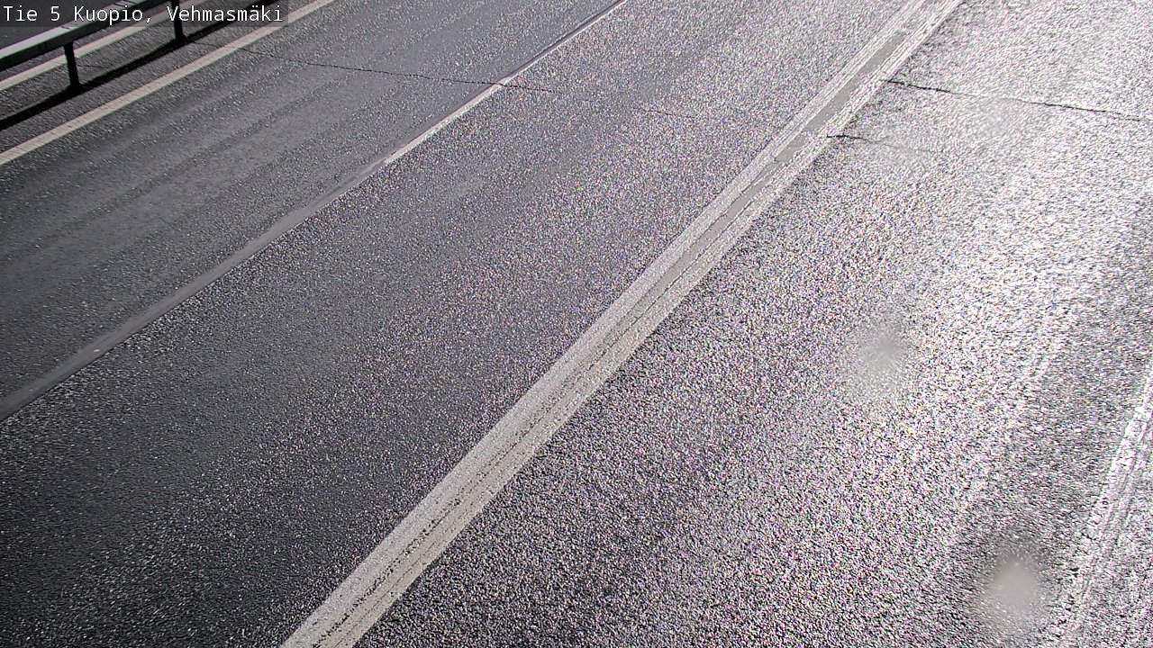 Weather Camera Image Road 5 Kuopio, Vehmasmäki, Kuopio, Pohjois-Savo