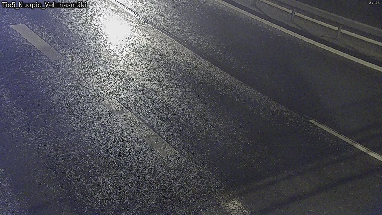 Weather Camera Image Road 5 Kuopio, Vehmasmäki, Kuopio, Pohjois-Savo