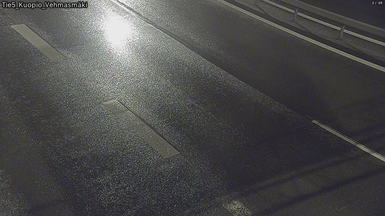 Weather Camera Image Road 5 Kuopio, Vehmasmäki, Kuopio, Pohjois-Savo