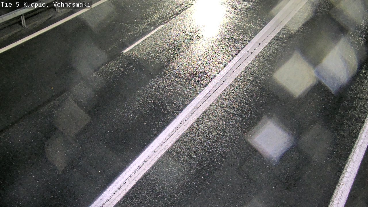 Weather Camera Image Road 5 Kuopio, Vehmasmäki, Kuopio, Pohjois-Savo