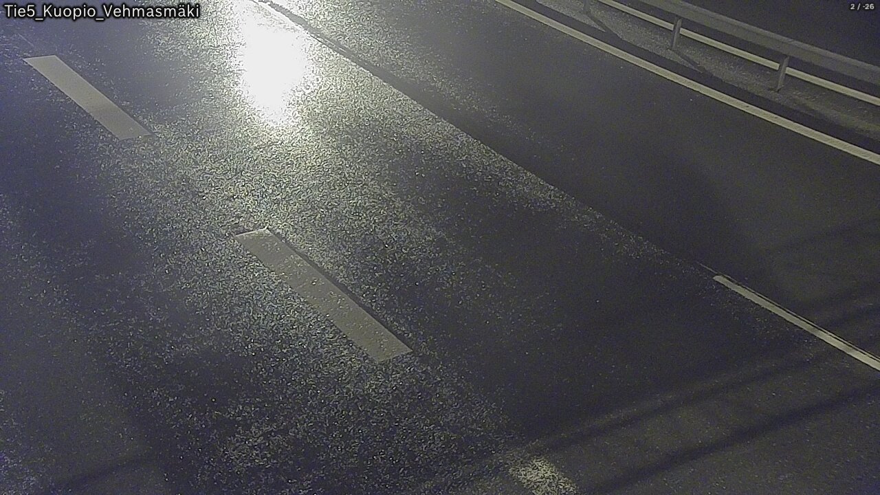Weather Camera Image Väg 5 Kuopio, Vehmasmäki, Kuopio, Pohjois-Savo
