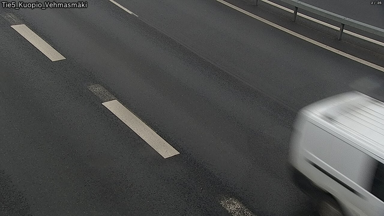 Weather Camera Image Väg 5 Kuopio, Vehmasmäki, Kuopio, Pohjois-Savo
