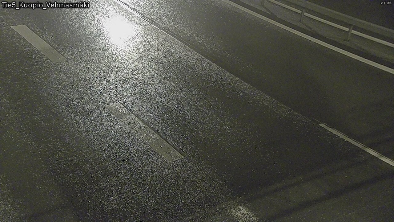 Weather Camera Image Road 5 Kuopio, Vehmasmäki, Kuopio, Pohjois-Savo