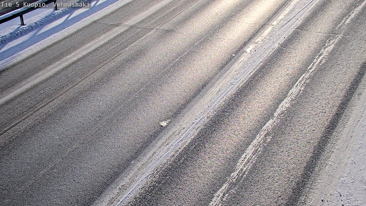 Weather Camera Image Väg 5 Kuopio, Vehmasmäki, Kuopio, Pohjois-Savo