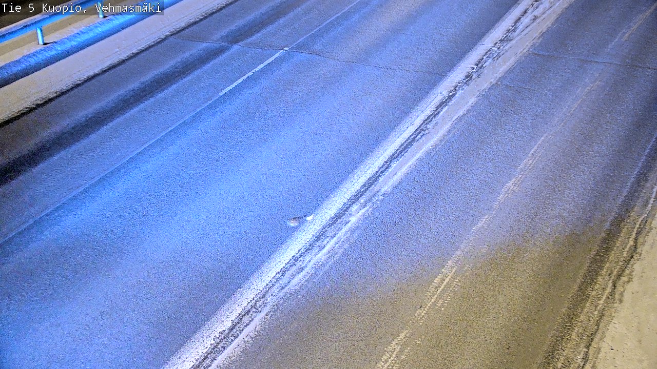 Weather Camera Image Väg 5 Kuopio, Vehmasmäki, Kuopio, Pohjois-Savo