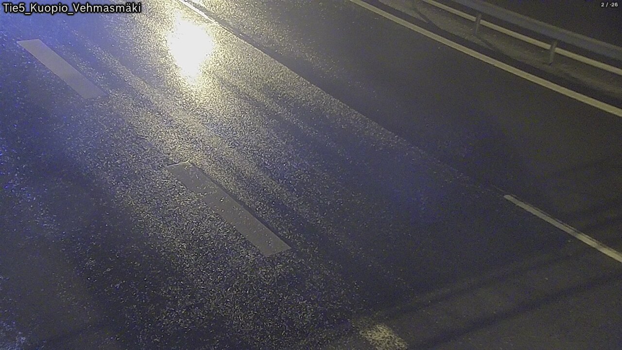 Weather Camera Image Väg 5 Kuopio, Vehmasmäki, Kuopio, Pohjois-Savo