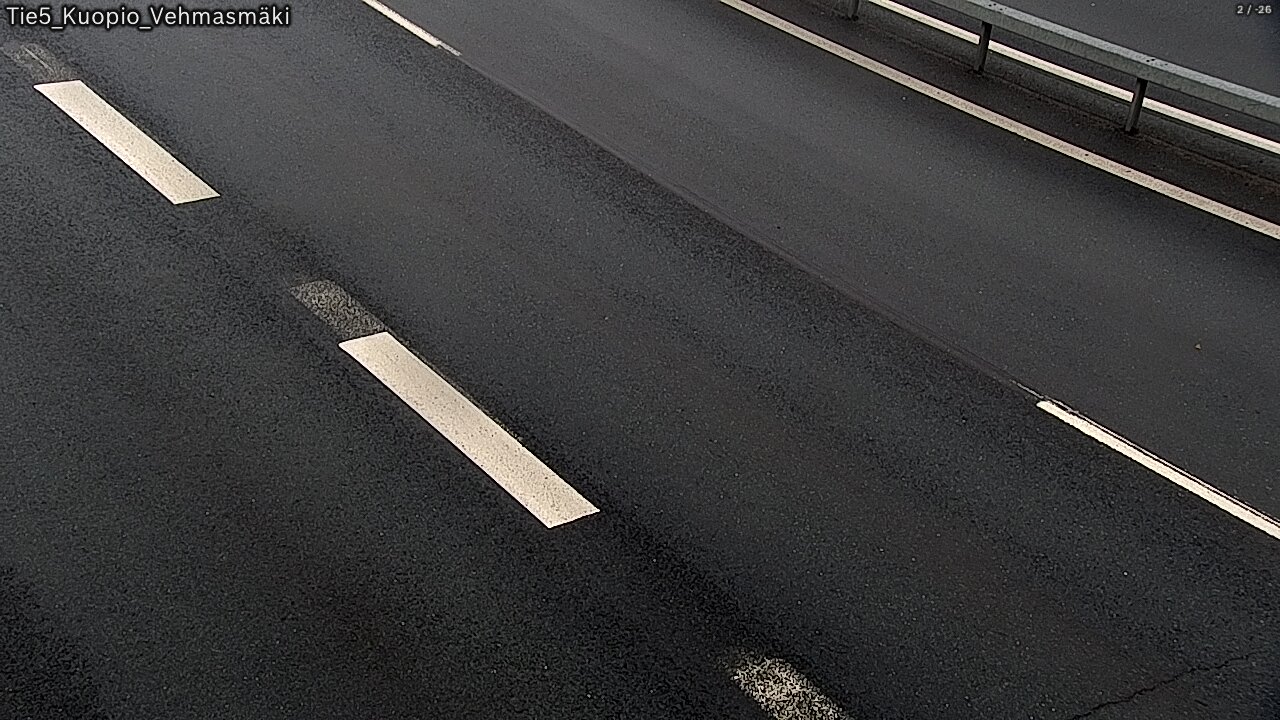 Weather Camera Image Väg 5 Kuopio, Vehmasmäki, Kuopio, Pohjois-Savo