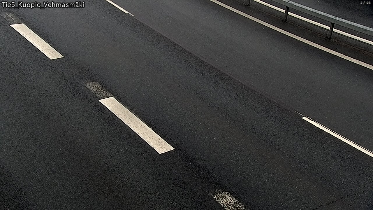 Weather Camera Image Väg 5 Kuopio, Vehmasmäki, Kuopio, Pohjois-Savo