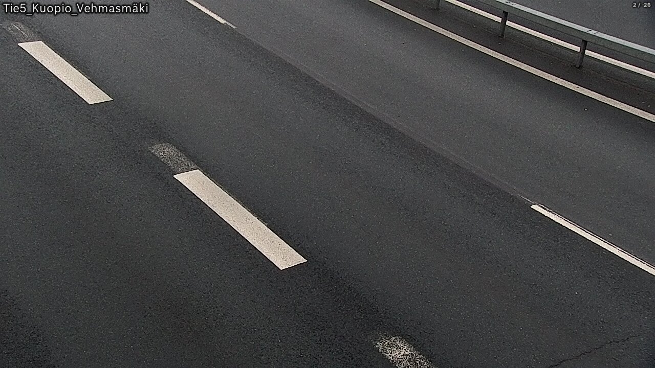 Weather Camera Image Väg 5 Kuopio, Vehmasmäki, Kuopio, Pohjois-Savo