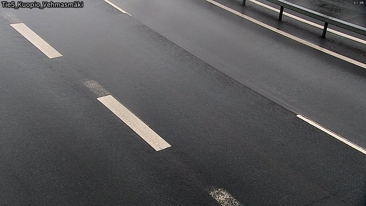 Weather Camera Image Väg 5 Kuopio, Vehmasmäki, Kuopio, Pohjois-Savo