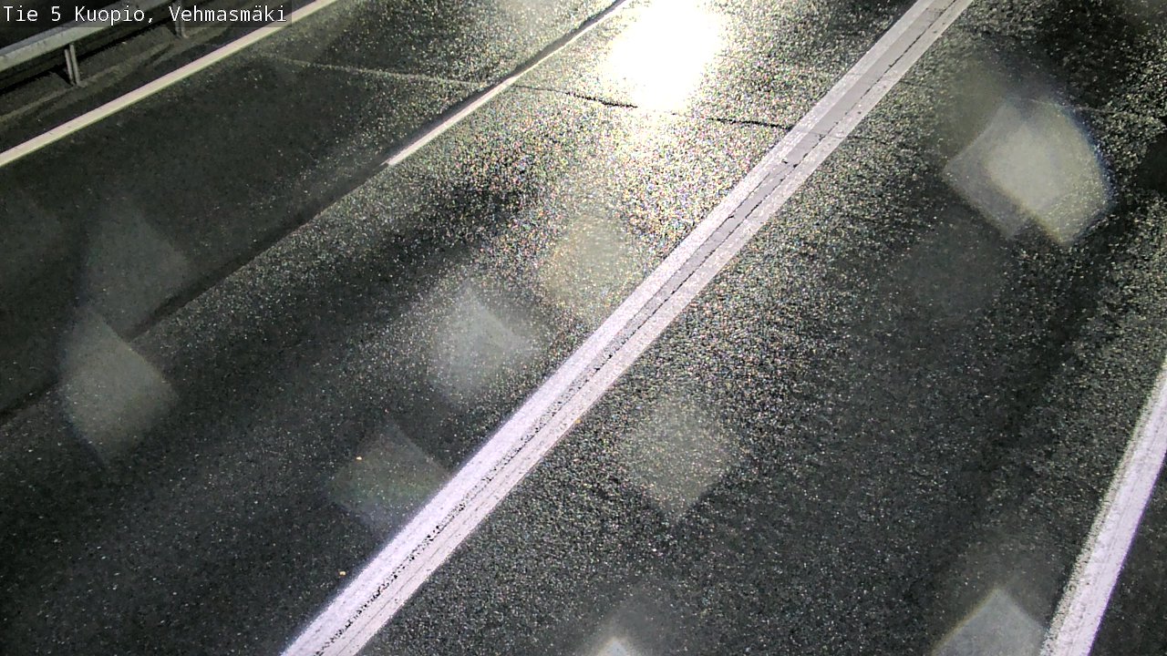 Weather Camera Image Road 5 Kuopio, Vehmasmäki, Kuopio, Pohjois-Savo
