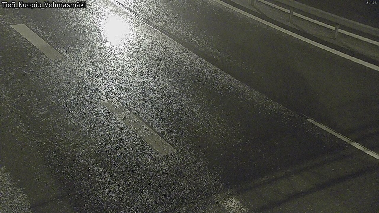 Weather Camera Image Road 5 Kuopio, Vehmasmäki, Kuopio, Pohjois-Savo
