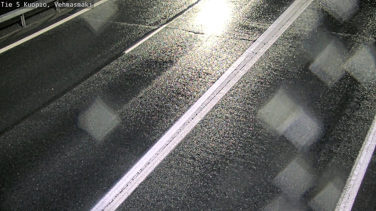 Weather Camera Image Road 5 Kuopio, Vehmasmäki, Kuopio, Pohjois-Savo