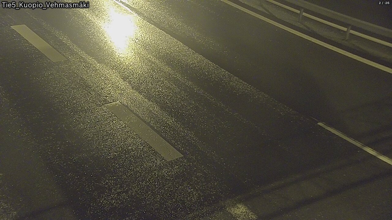 Weather Camera Image Väg 5 Kuopio, Vehmasmäki, Kuopio, Pohjois-Savo