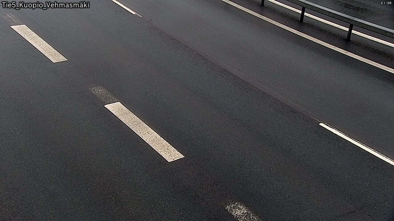 Weather Camera Image Väg 5 Kuopio, Vehmasmäki, Kuopio, Pohjois-Savo