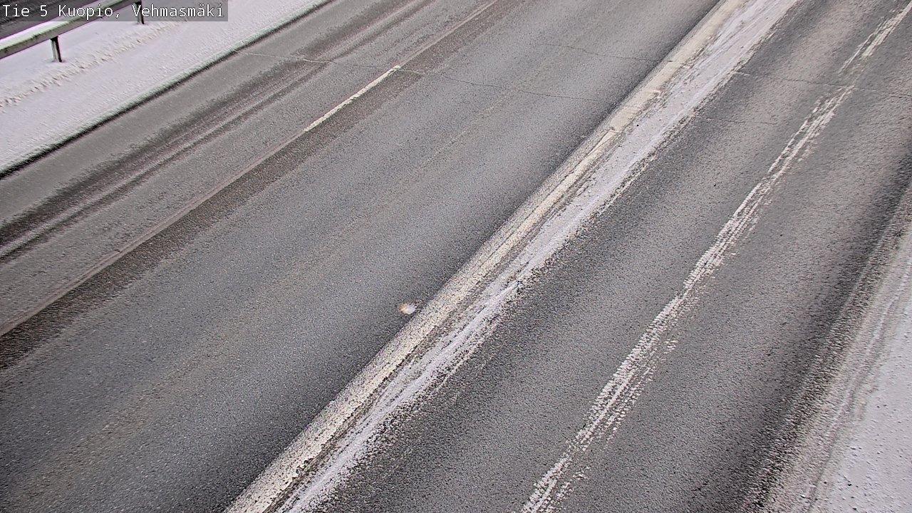 Weather Camera Image Väg 5 Kuopio, Vehmasmäki, Kuopio, Pohjois-Savo