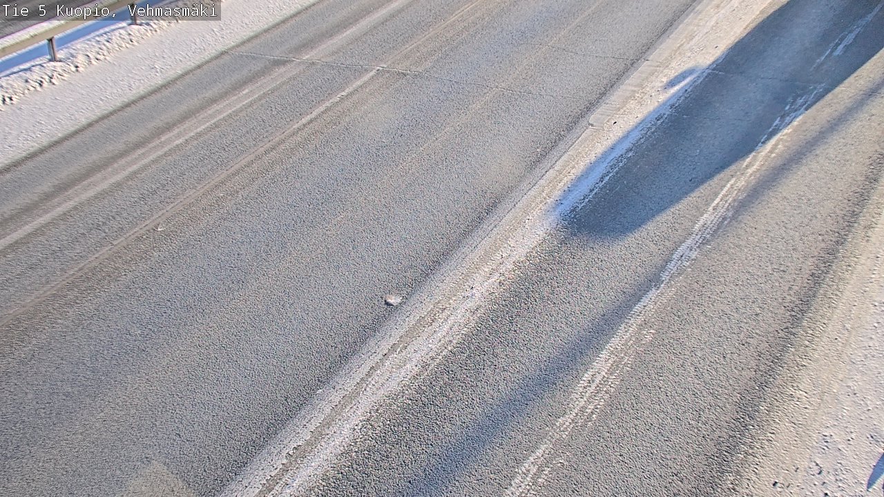 Weather Camera Image Väg 5 Kuopio, Vehmasmäki, Kuopio, Pohjois-Savo