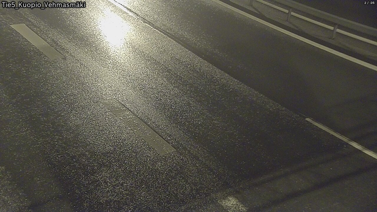 Weather Camera Image Road 5 Kuopio, Vehmasmäki, Kuopio, Pohjois-Savo