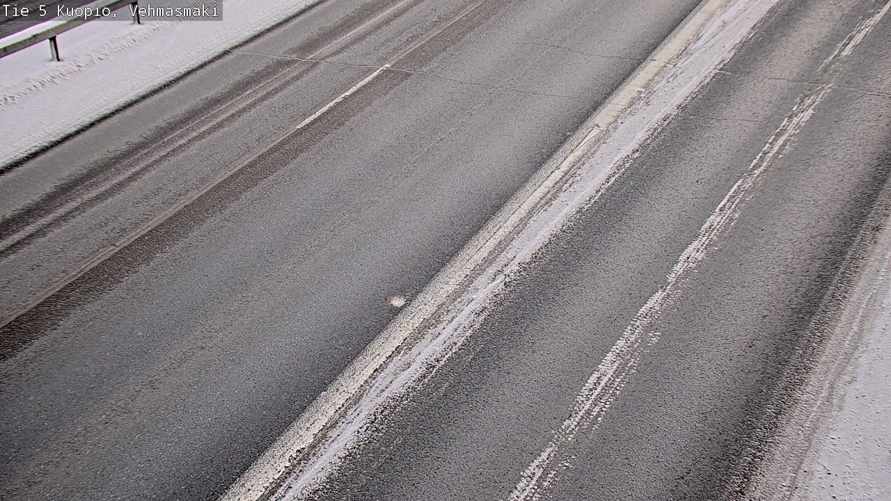 Weather Camera Image Väg 5 Kuopio, Vehmasmäki, Kuopio, Pohjois-Savo