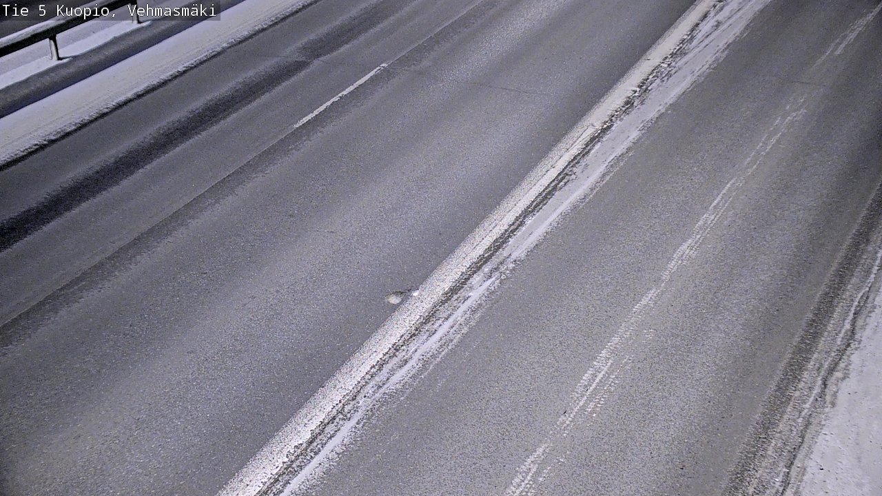 Weather Camera Image Väg 5 Kuopio, Vehmasmäki, Kuopio, Pohjois-Savo