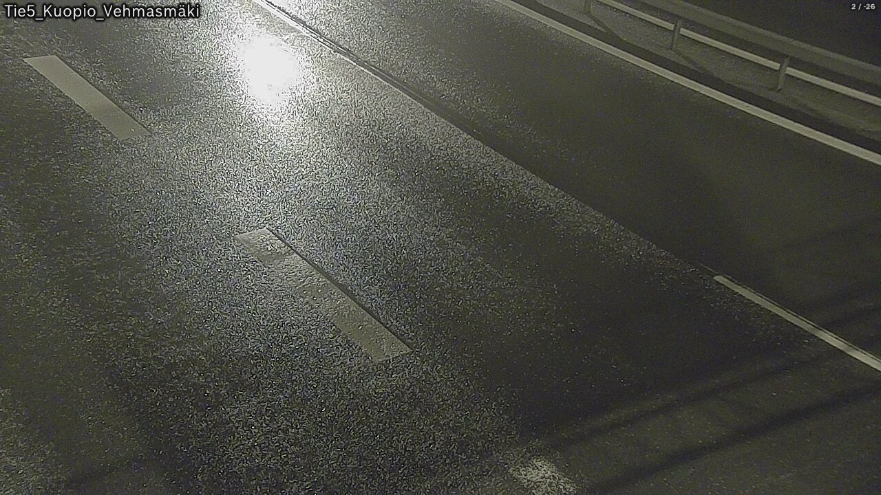 Weather Camera Image Road 5 Kuopio, Vehmasmäki, Kuopio, Pohjois-Savo