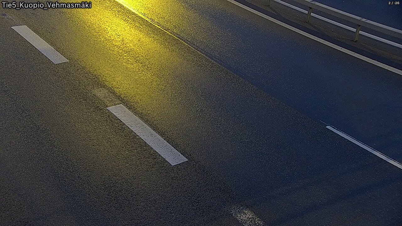 Weather Camera Image Väg 5 Kuopio, Vehmasmäki, Kuopio, Pohjois-Savo