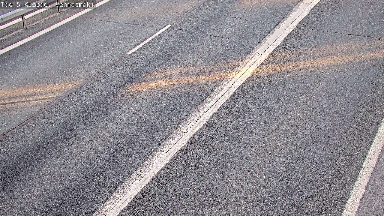 Weather Camera Image Road 5 Kuopio, Vehmasmäki, Kuopio, Pohjois-Savo