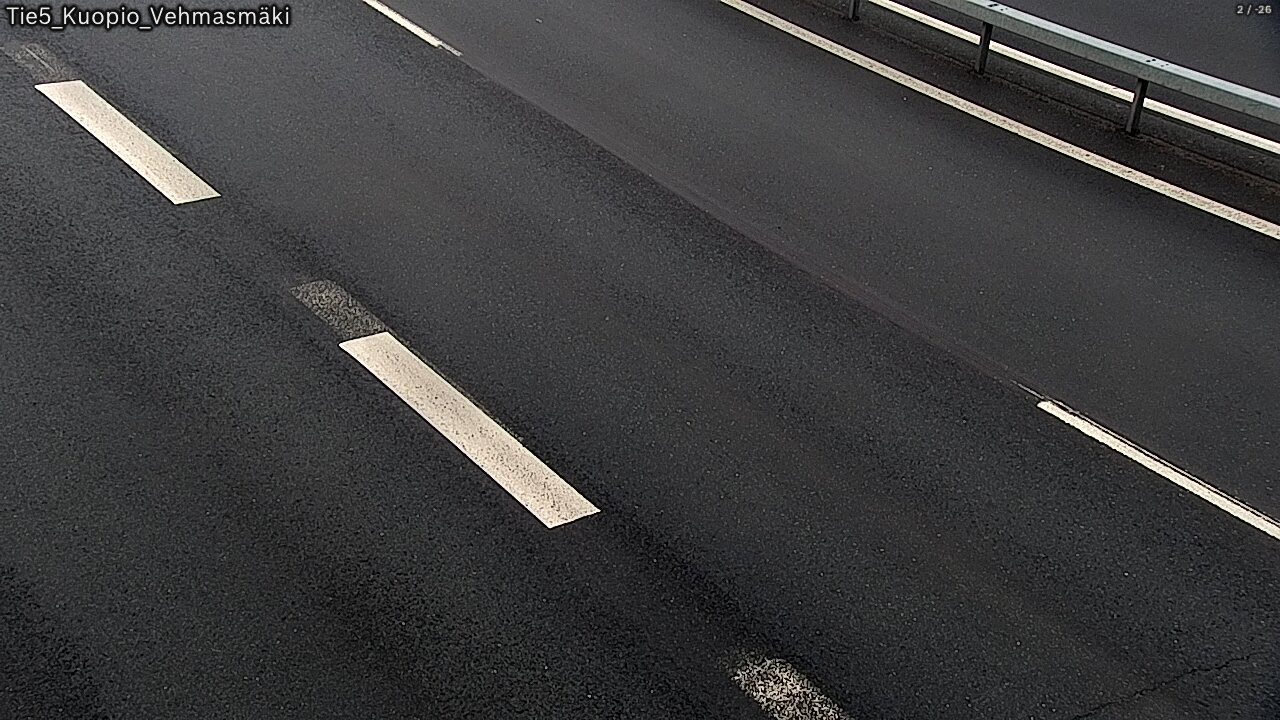 Weather Camera Image Väg 5 Kuopio, Vehmasmäki, Kuopio, Pohjois-Savo