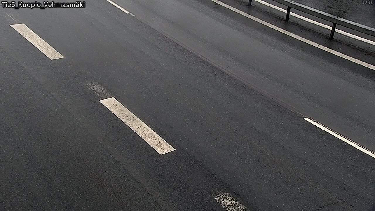 Weather Camera Image Väg 5 Kuopio, Vehmasmäki, Kuopio, Pohjois-Savo