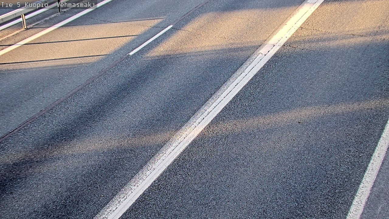 Weather Camera Image Road 5 Kuopio, Vehmasmäki, Kuopio, Pohjois-Savo