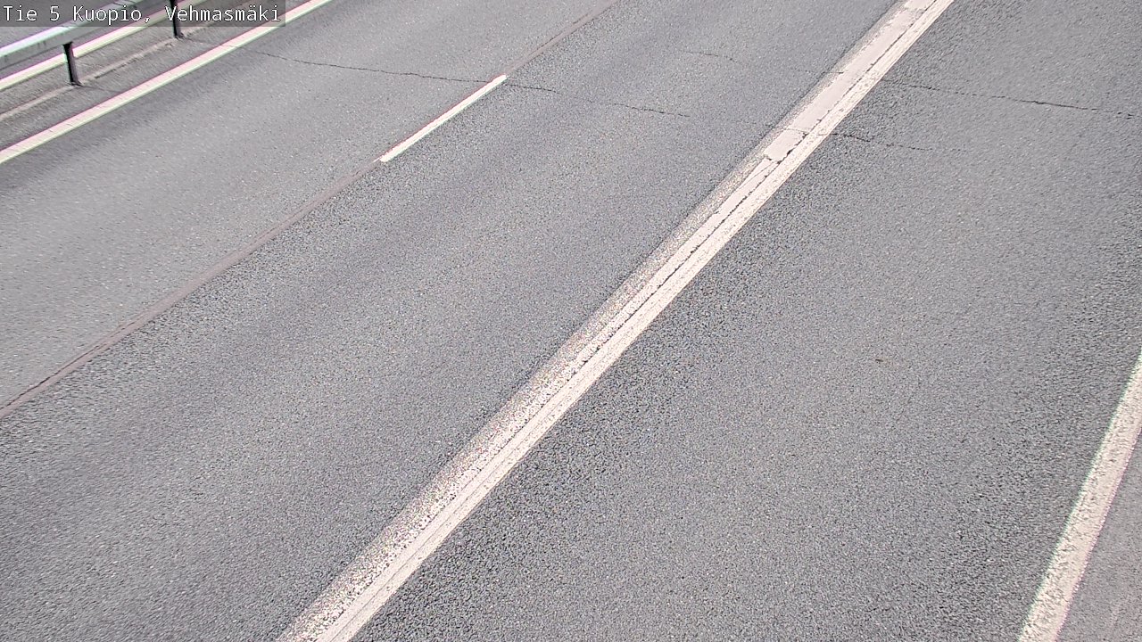 Weather Camera Image Road 5 Kuopio, Vehmasmäki, Kuopio, Pohjois-Savo