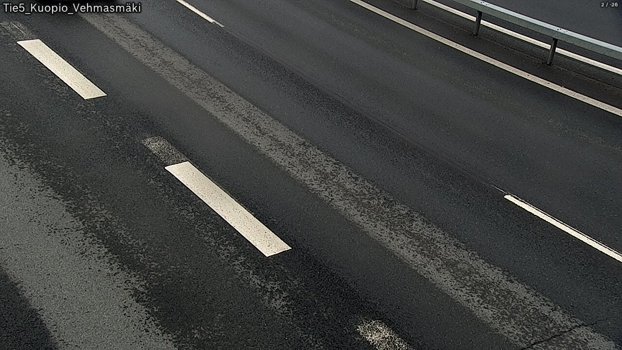 Weather Camera Image Väg 5 Kuopio, Vehmasmäki, Kuopio, Pohjois-Savo