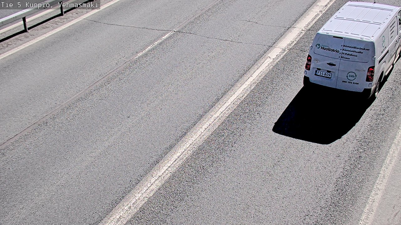 Kelikamerat Kuva Tie 5 Kuopio, Vehmasmäki, Kuopio, Pohjois-Savo
