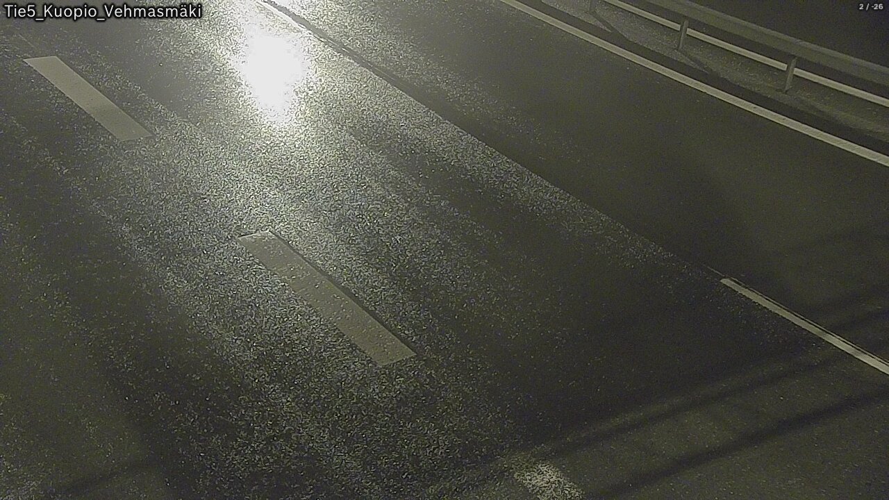 Weather Camera Image Väg 5 Kuopio, Vehmasmäki, Kuopio, Pohjois-Savo