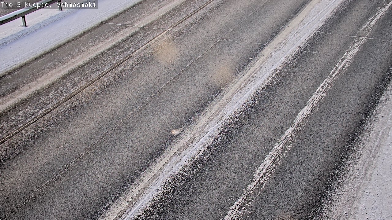 Weather Camera Image Väg 5 Kuopio, Vehmasmäki, Kuopio, Pohjois-Savo