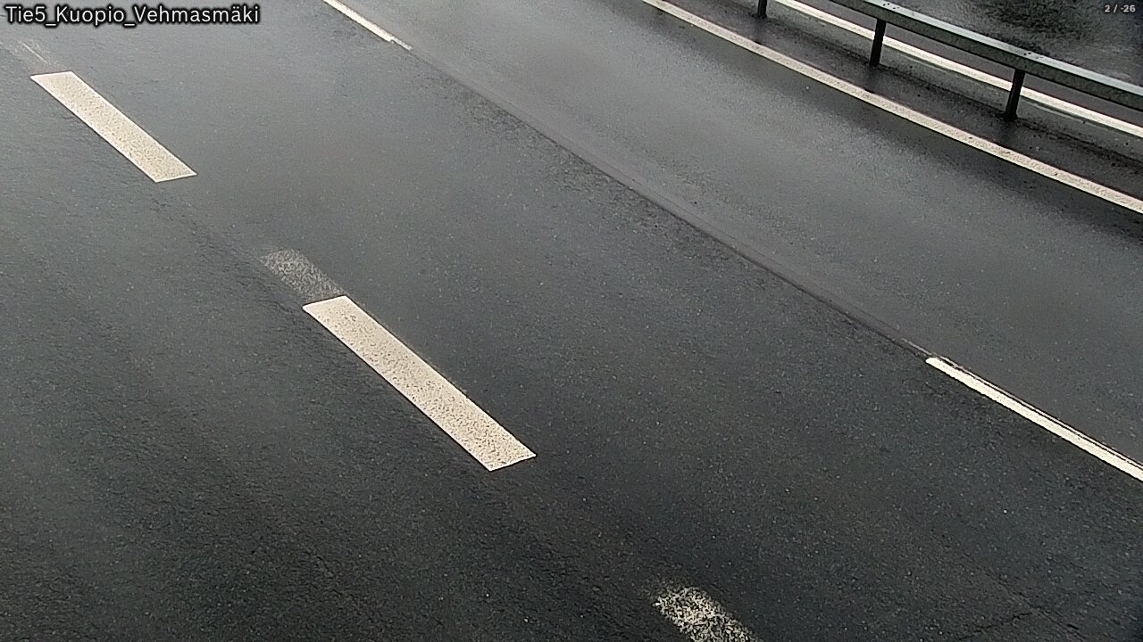 Weather Camera Image Väg 5 Kuopio, Vehmasmäki, Kuopio, Pohjois-Savo