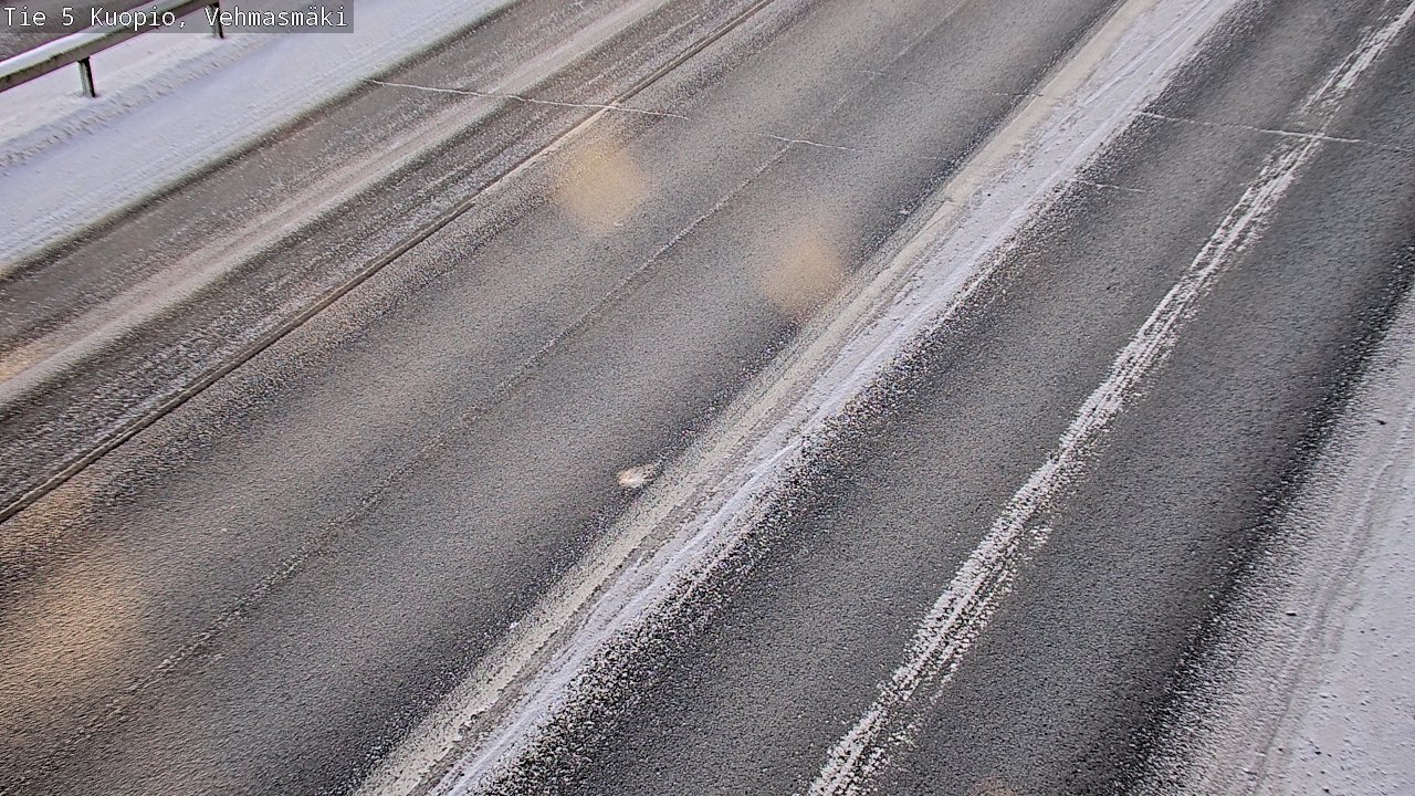 Weather Camera Image Väg 5 Kuopio, Vehmasmäki, Kuopio, Pohjois-Savo