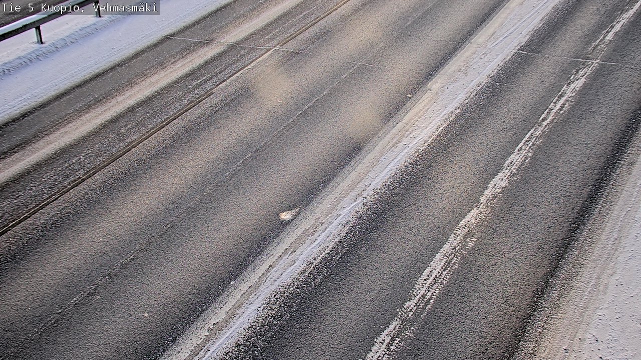 Weather Camera Image Väg 5 Kuopio, Vehmasmäki, Kuopio, Pohjois-Savo