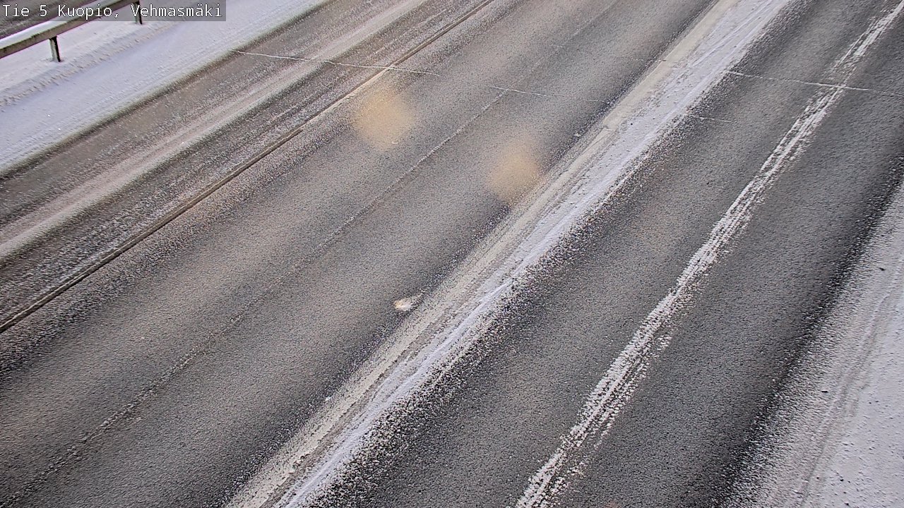 Weather Camera Image Väg 5 Kuopio, Vehmasmäki, Kuopio, Pohjois-Savo