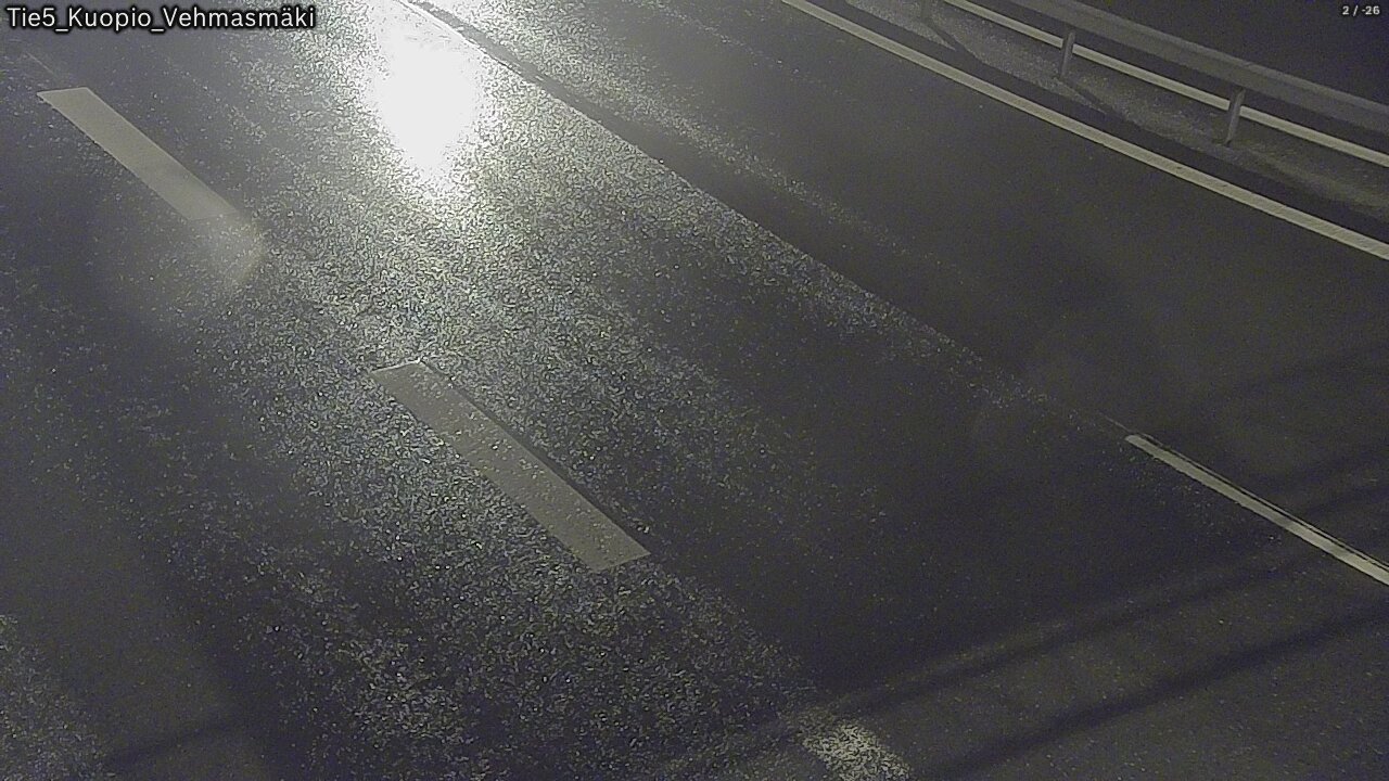 Weather Camera Image Väg 5 Kuopio, Vehmasmäki, Kuopio, Pohjois-Savo