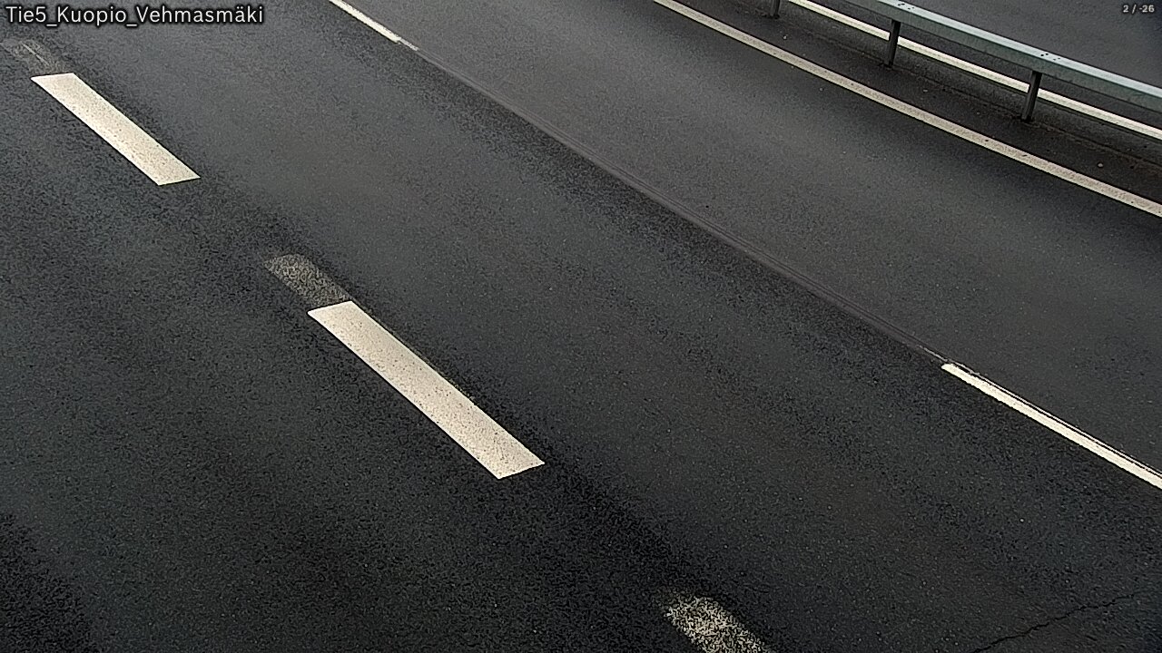 Weather Camera Image Väg 5 Kuopio, Vehmasmäki, Kuopio, Pohjois-Savo