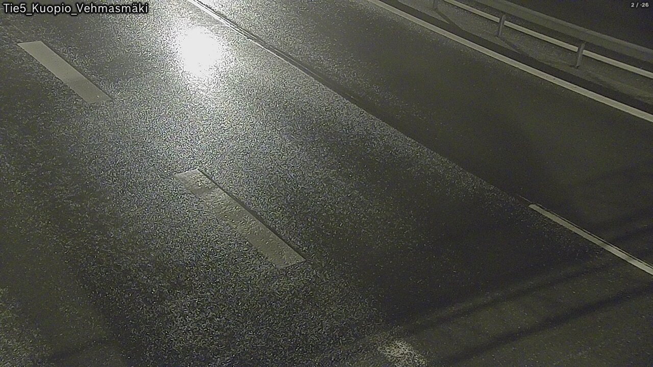 Weather Camera Image Road 5 Kuopio, Vehmasmäki, Kuopio, Pohjois-Savo