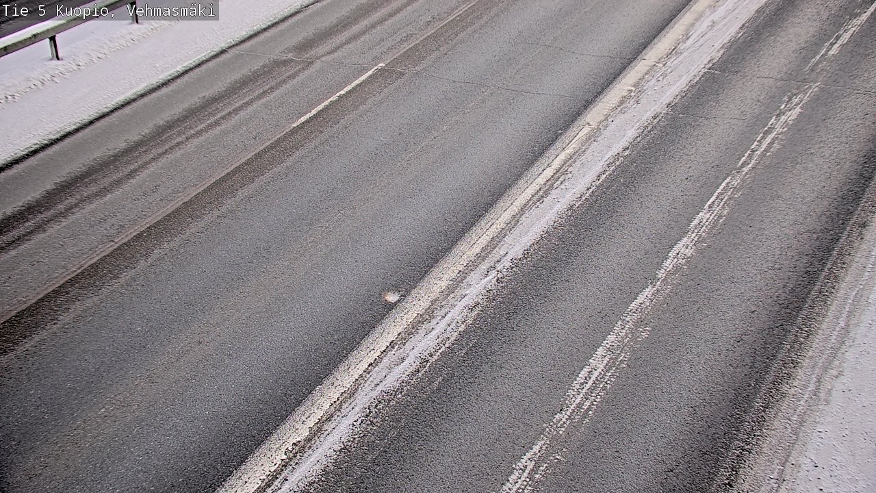 Weather Camera Image Väg 5 Kuopio, Vehmasmäki, Kuopio, Pohjois-Savo