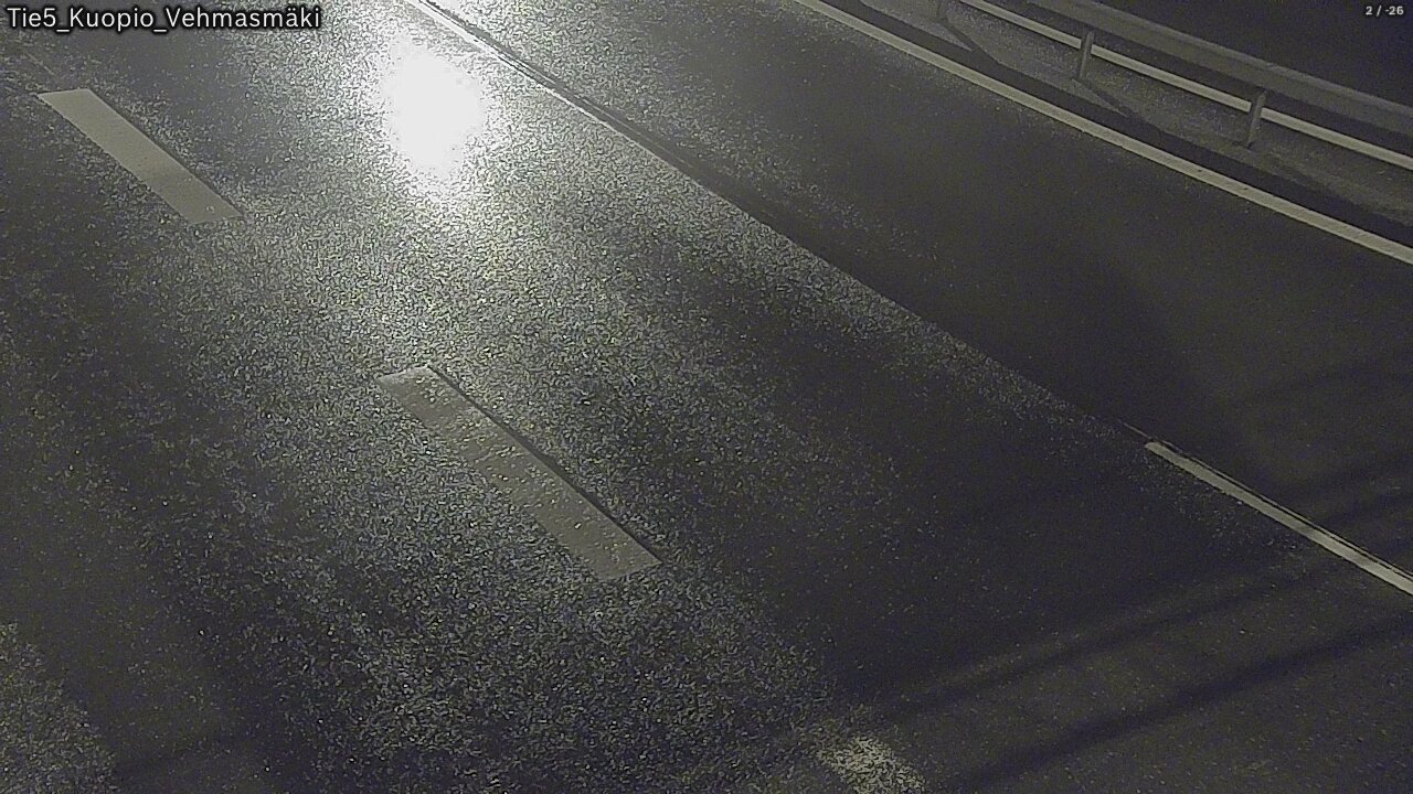 Weather Camera Image Road 5 Kuopio, Vehmasmäki, Kuopio, Pohjois-Savo