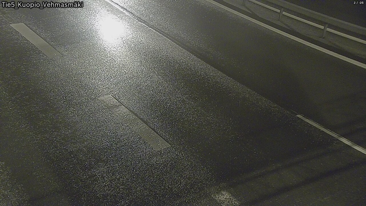 Weather Camera Image Road 5 Kuopio, Vehmasmäki, Kuopio, Pohjois-Savo